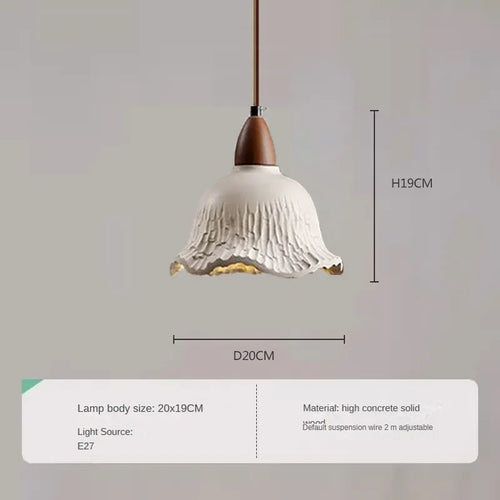 lustre moderne en bois et marbre pour intérieur élégant - vue 11 sur 14