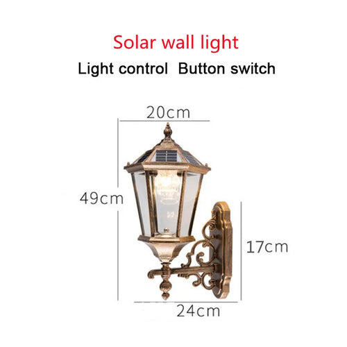 Lumière LED jardin extérieur solaire - vue 15 sur 14