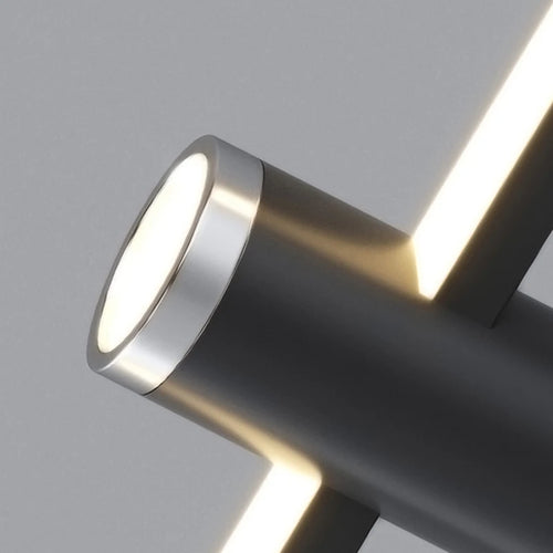 lustre nordique moderne avec projecteur pour restaurant et bar