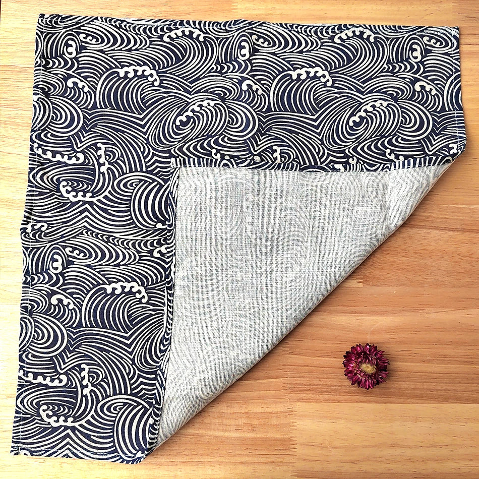 Serviette de table style japonais lot 4 motifs - vue 2 sur 9