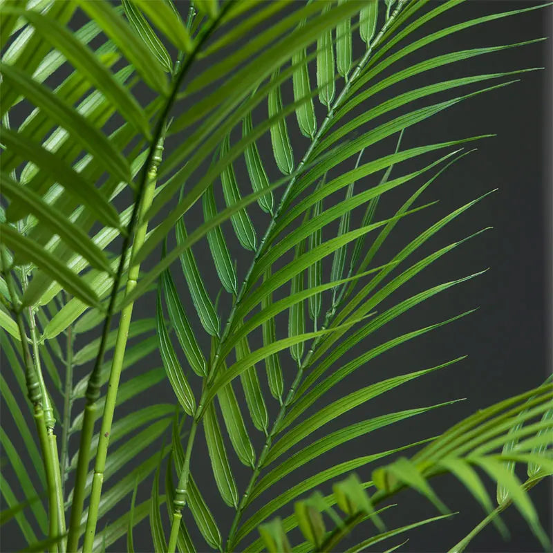 palmier tropical artificiel grandes feuilles pour décoration intérieure et extérieure - vue 4 sur 7