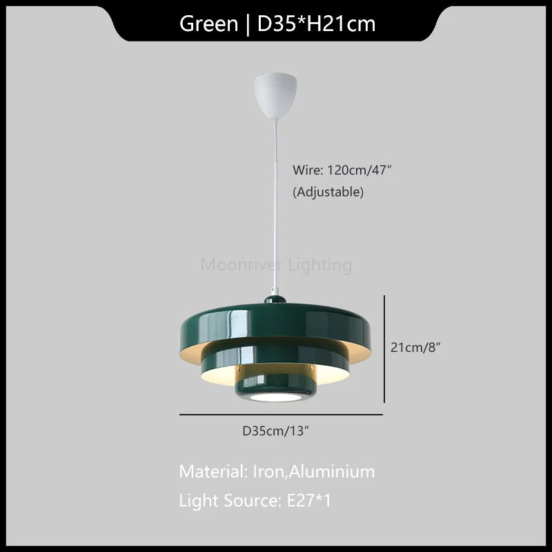lustre suspendu minimaliste pour décoration de table à manger