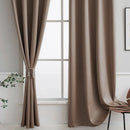 Rideau uni moderne pour salon et chambre fenetre