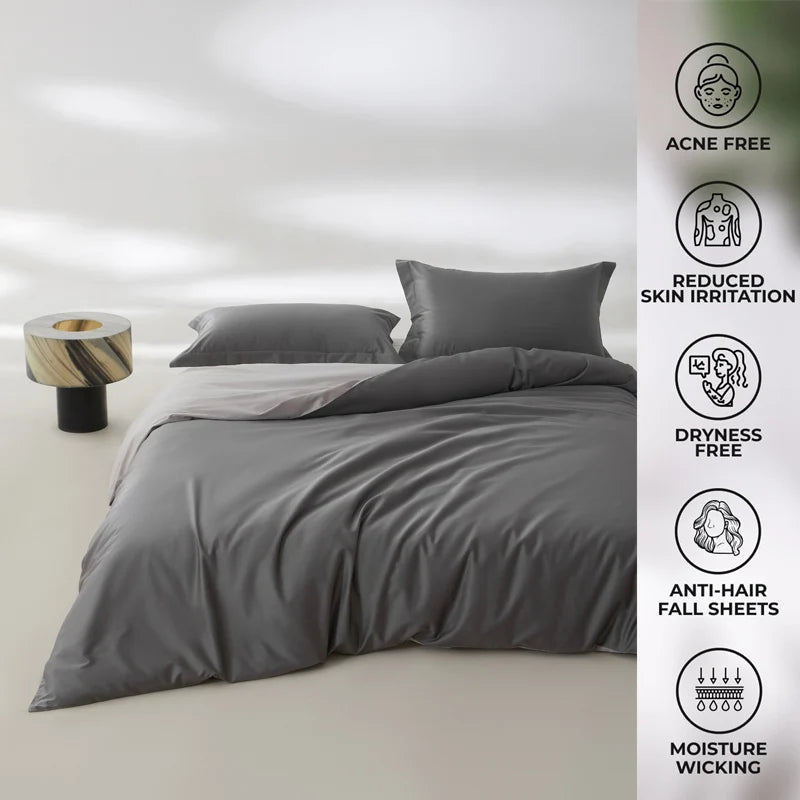 housse de couette en coton égyptien 800 fils toutes saisons