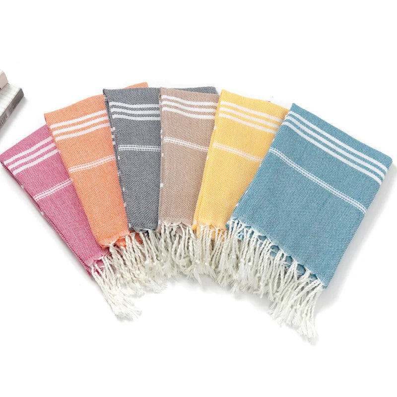 Serviette de plage coton extra large séchage rapide