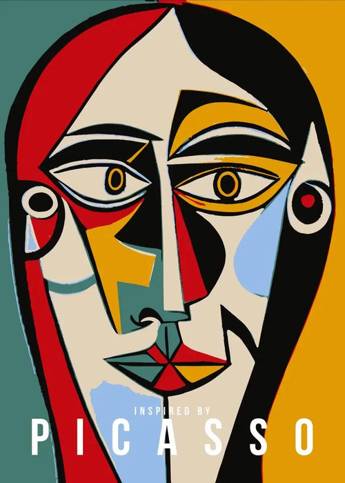 œuvres d'art abstraites vintage de picasso portraits pour décoration murale