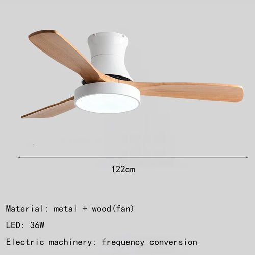 ventilateur de plafond moderne avec lumière design pour intérieur - vue 11 sur 14