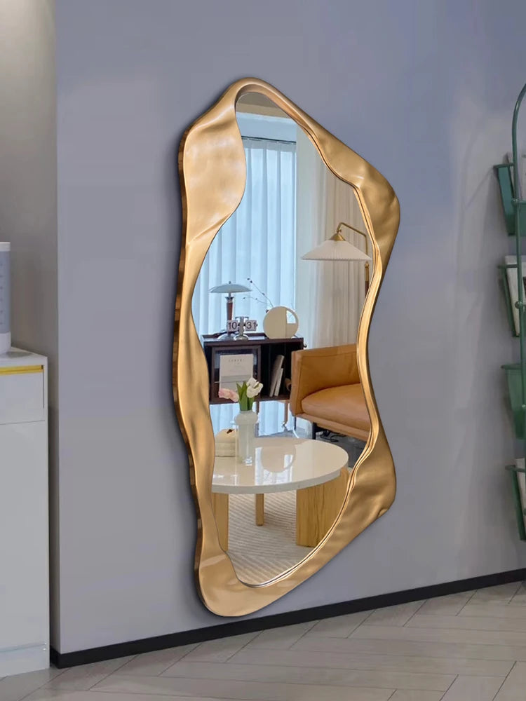 miroir nordique artistique plein format cadre créatif élégant - vue 4 sur 7