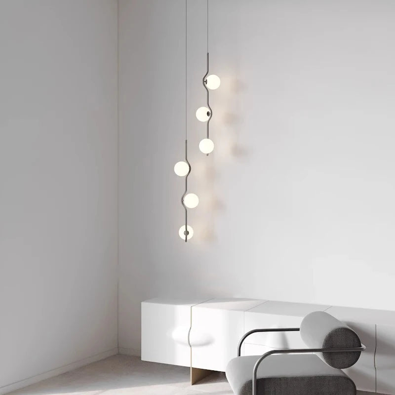 lustre fantaisie éclairage intérieur lampes suspendues luminaire salon
