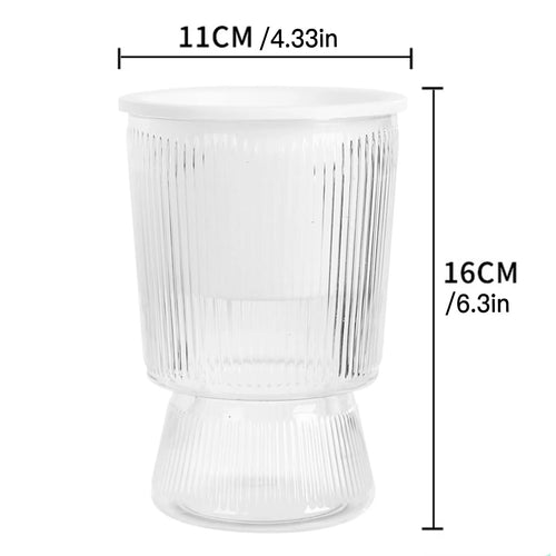 pot de fleurs hydroponique avec arrosage automatique décoration jardin - vue 11 sur 15