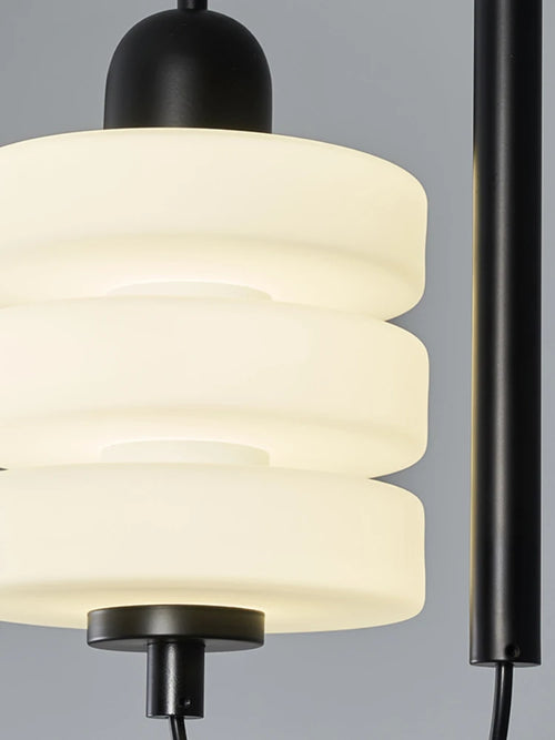 lustre en verre minimaliste pour éclairage intérieur moderne - vue 6 sur 7