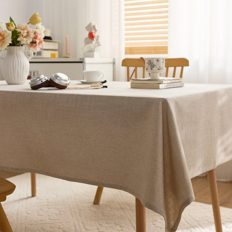 Nappe style japonais polyester lavable pour table repas