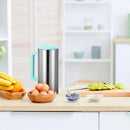 Bouteille eau acier inox 18l couvercle clapet