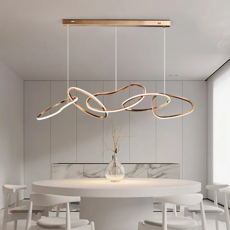 Lustres modernes lampes suspendues pour salon lampes de plafond suspendues vintage salle à manger éclairage intérieur suspension