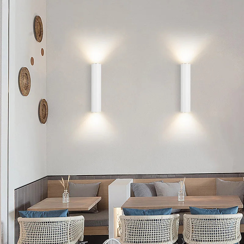 applique murale led nordique moderne pour décoration intérieure - vue 3 sur 9