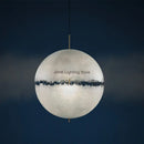 Suspension design italien forme lune éclairage led haut de gamme