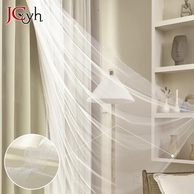 Rideau occultant court double couche style moderne carreaux - vue 5 sur 8