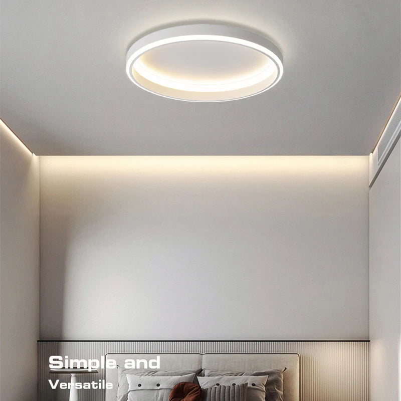 lustre led de luxe moderne simple et créatif pour la maison - vue 3 sur 12