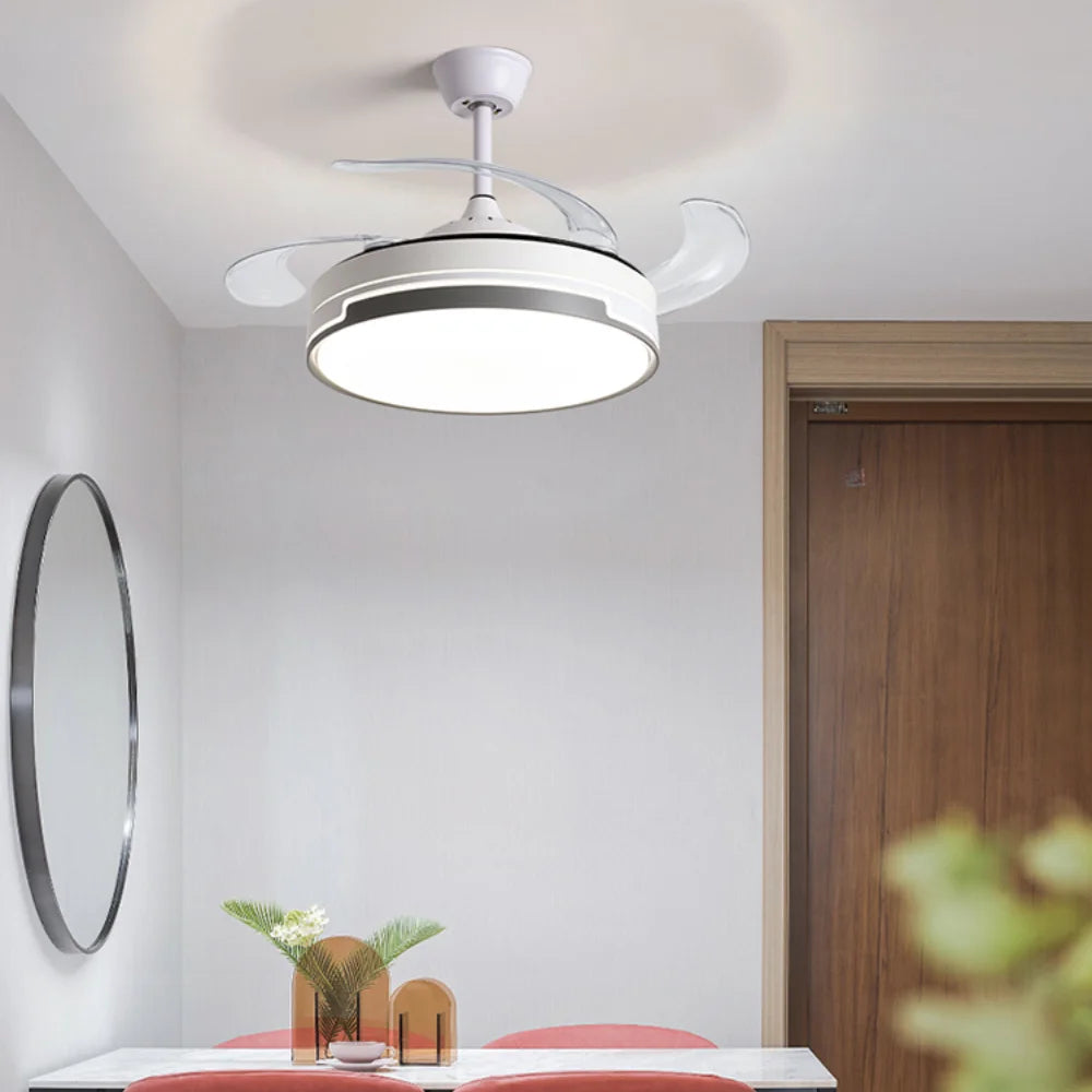 ventilateur led invisible moderne pour décoration intérieure élégante - vue 5 sur 10