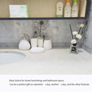 ensemble daccessoires en céramique pour salle de bain de luxe