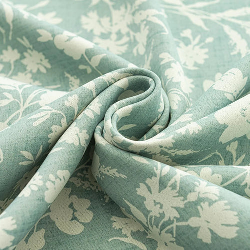 Rideau occultant floral style européen pour chambre salon