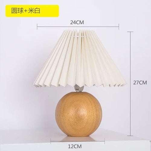 lampe à poser moderne en bois et rotin pour décoration intérieure - vue 12 sur 19