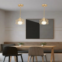 suspension moderne en fer pour décoration intérieure élégante