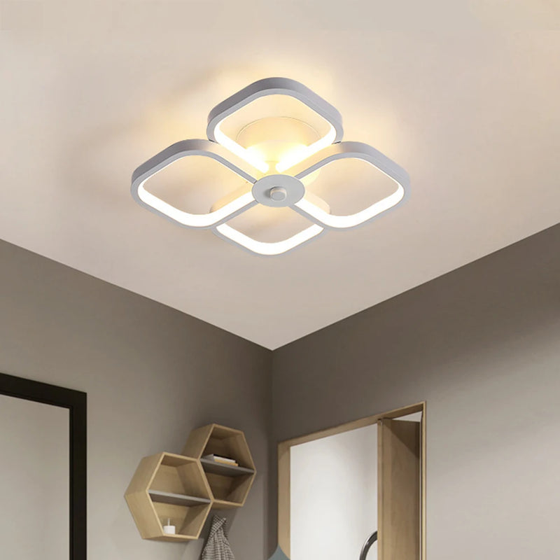 plafonnier led style nordique minimaliste pour intérieur