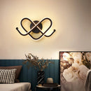 applique murale led acrylique intérieur blanc chaud froid
