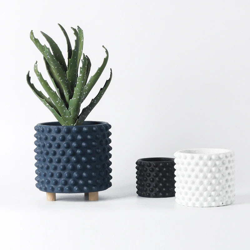 moule en silicone pour pot de fleurs style nordique décoration intérieure