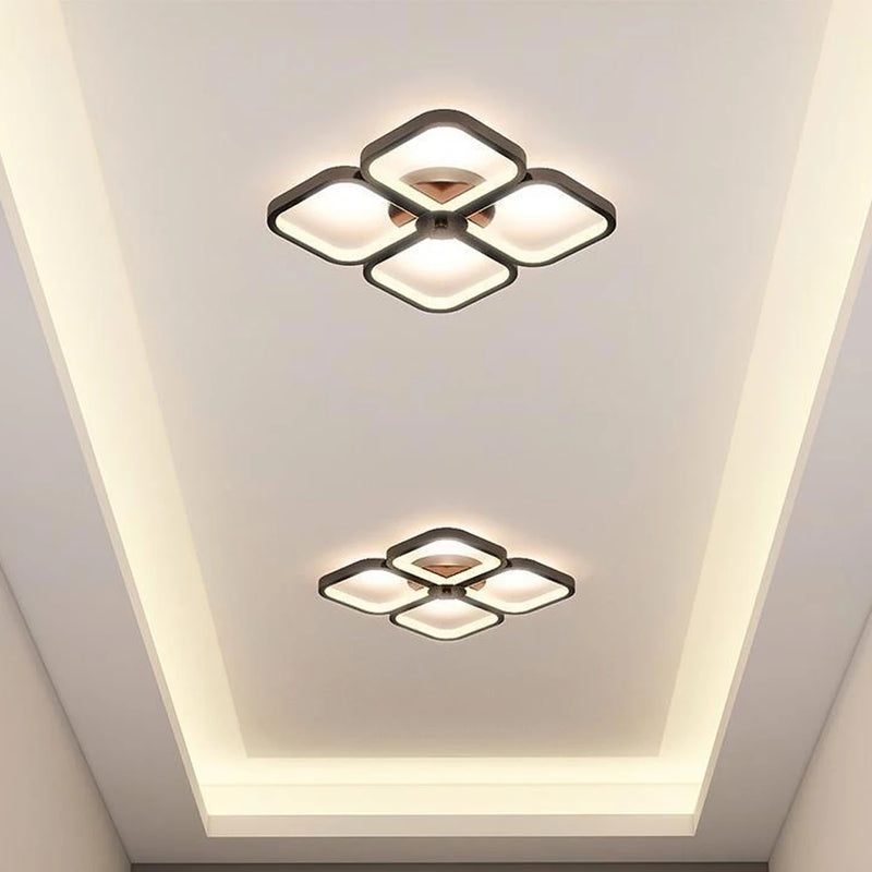 plafonnier led style nordique minimaliste pour intérieur