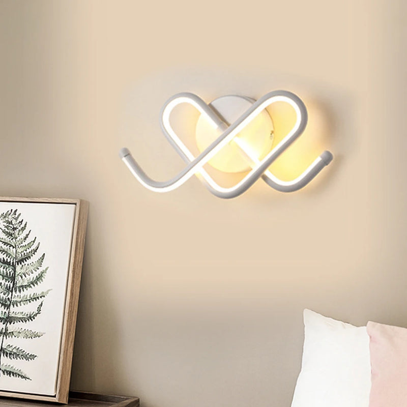 applique murale led acrylique intérieur blanc chaud froid