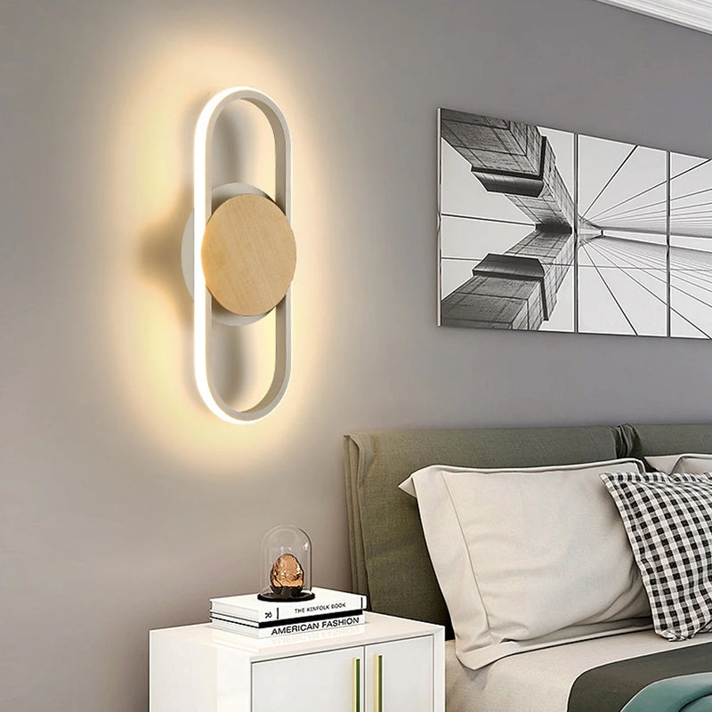 Applique murale LED moderne pour couloir chambre lampe de plafond intérieure pour allée éclairage domestique applique murale éclairage lampara de pared