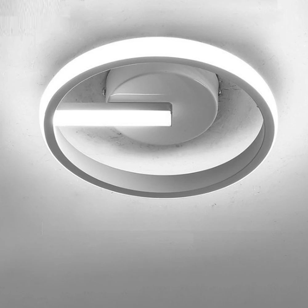 Moderne Plafond Lustre Couloir Porche Led Éclairage Maison - vue 4 sur 7