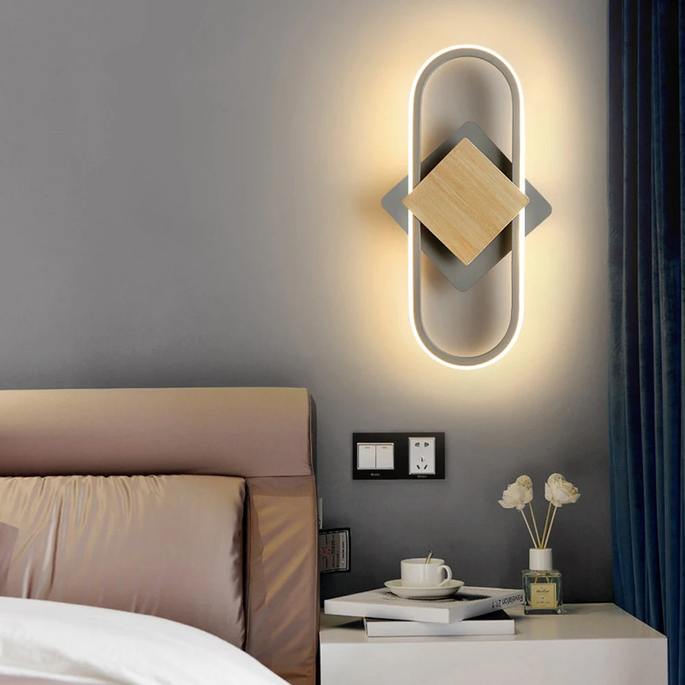 Applique plafond intérieur led éclairage domestique lampara - vue 2 sur 7