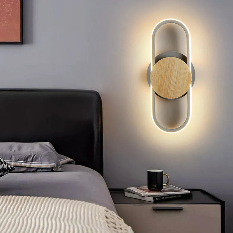 Applique murale LED moderne pour couloir chambre lampe de plafond intérieure pour allée éclairage domestique applique murale éclairage lampara de pared