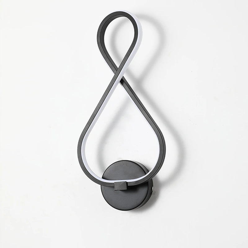 applique murale led moderne pour éclairage domestique