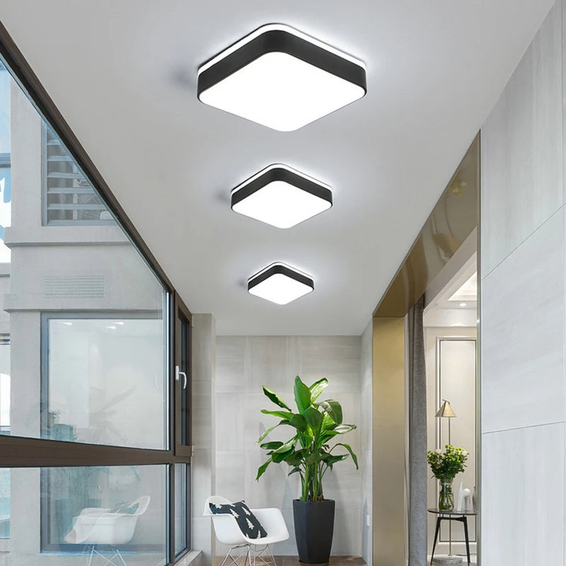 Plafonnier led nordique ultra-mince moderne