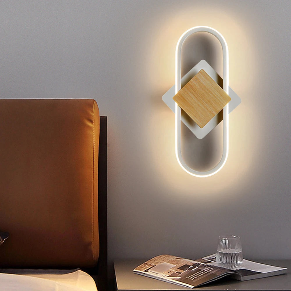 Applique plafond intérieur led éclairage domestique lampara - vue 3 sur 7