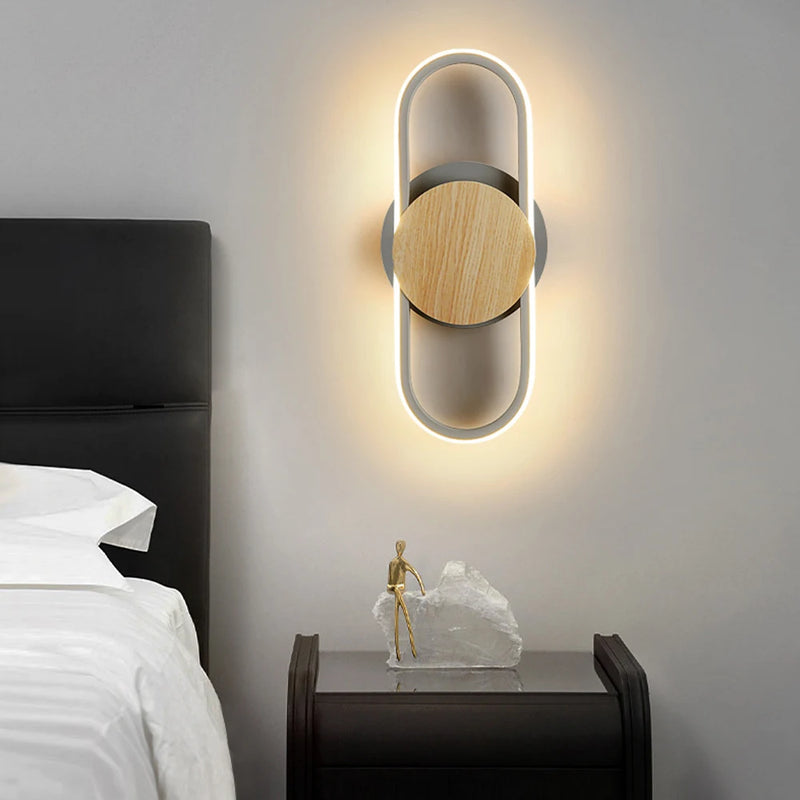 Applique murale LED moderne pour couloir chambre lampe de plafond intérieure pour allée éclairage domestique applique murale éclairage lampara de pared