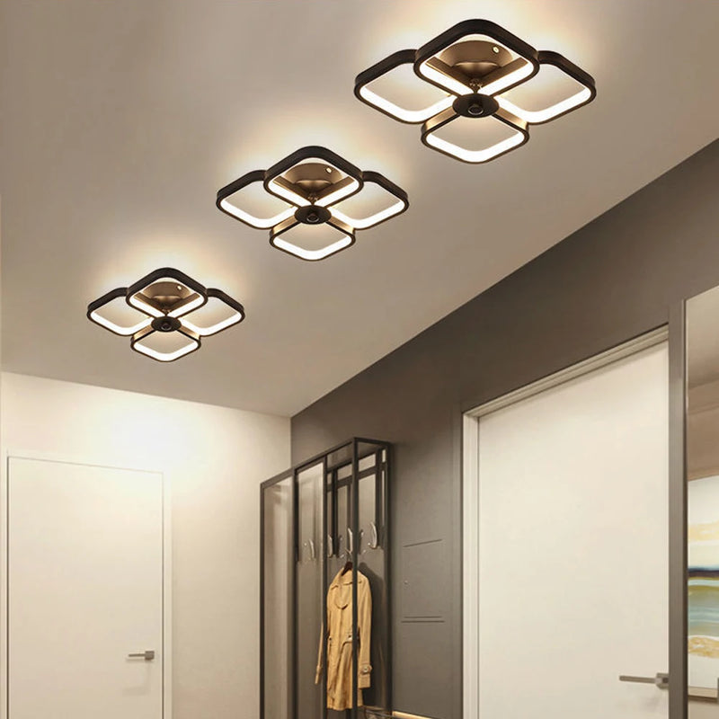 plafonnier led style nordique minimaliste pour intérieur