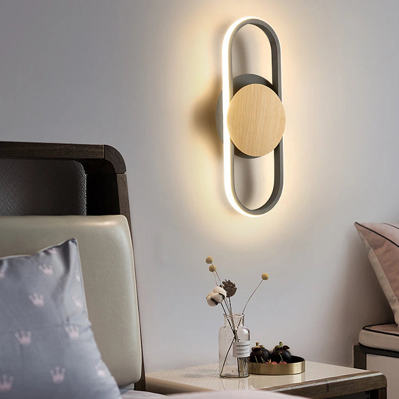 Applique murale LED moderne pour couloir chambre lampe de plafond intérieure pour allée éclairage domestique applique murale éclairage lampara de pared