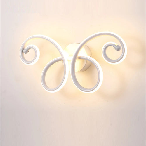 Applique murale LED papillon nordique