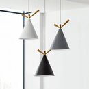 lustre LED rétro suspendu cuisine