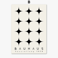 affiche abstraite boho géométrique style nordique pour décoration murale