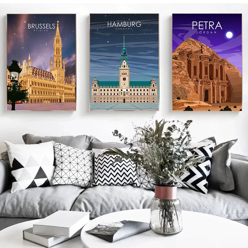 affiche-de-voyage-art-mural-du-caire-naples-mad-re-rimini-2.png