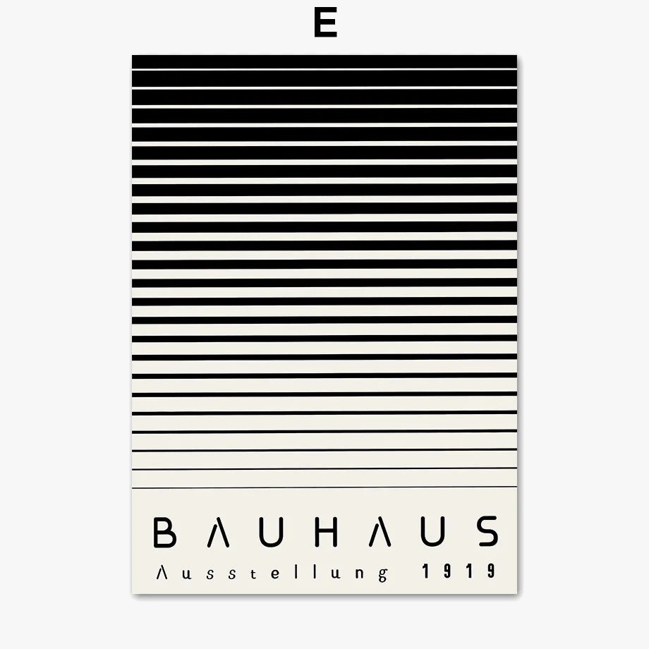 affiches abstraites boho lignes géométriques nordiques pour décoration intérieure