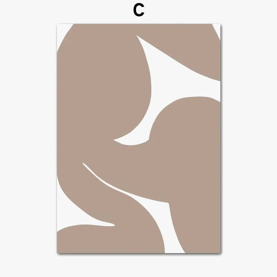 affiches abstraites de visage de fille en ligne pour déco murale
