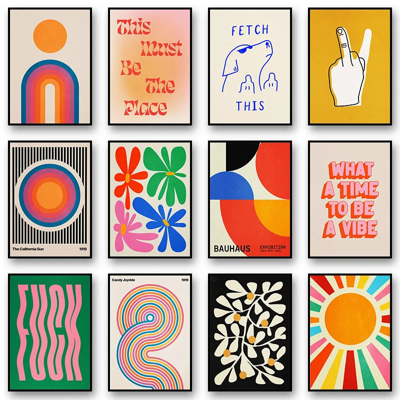 affiches-d-coratives-avec-citations-de-fleurs-color-es-et-chiens-amusants-0.png