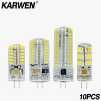 ampoules led g4 haute puissance 10 pièces 360 degrés éclairage lumineux